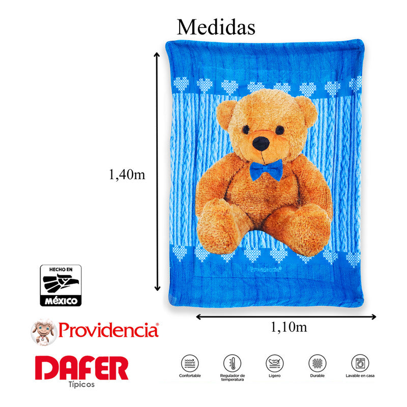 Cobertor Edredón Cunero Para Bebé 1.10mx1.40m Providencia®