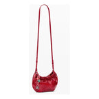 Bolso Pequeño Para Mujer 26sayp Marca Desigual® Rojo Lisa Níquel