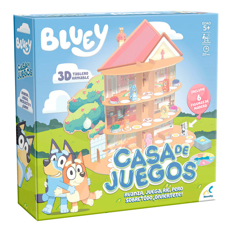 Juego De Mesa 3d Bluey Jca-4451 Marca Novelty®