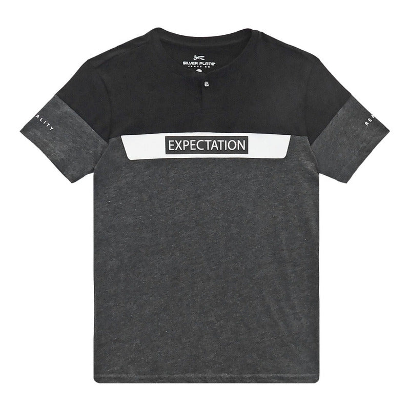 Playera De Hombre Casual Diseños Marca Silver Plate®