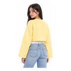 Sudadera Corta Con Blusa Juvenil 6402 Marca Mayoral® 14 Años Vainilla Lisa