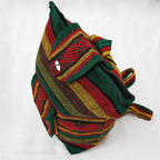 Mochila Artesanal Tejida Tipo Morral Con Bolsillo Frontal 10kg