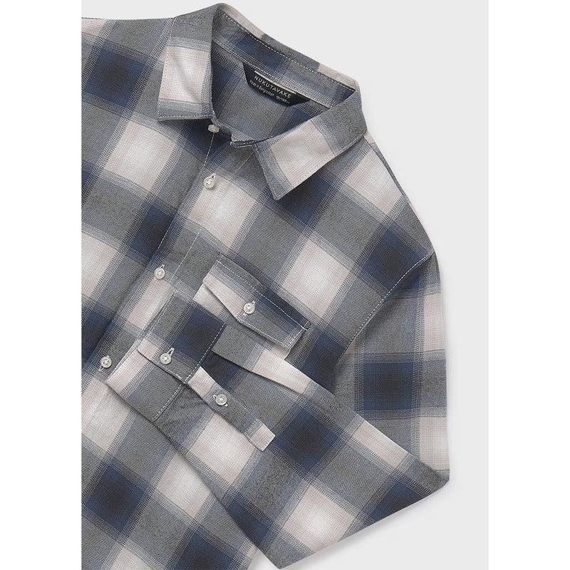 Camisa Cuadros Franela Para Niño Mod.7108 Marca Mayoral®