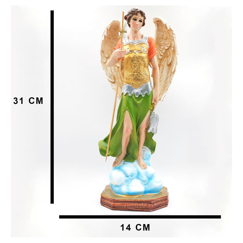 Imagen Religiosa De Resina Decorativa Angel Protector