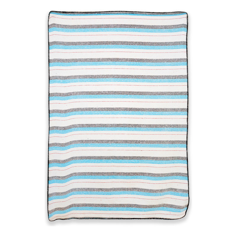 Frazada De Viaje Artesanal Con Almohada Set De Descanso