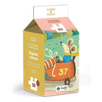 Libro + Rompecabezas Educativo Infantil 50pz Bigotes Veloces