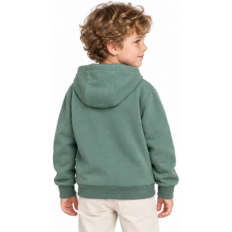 Sudadera Casual Para Niño Mod.3442 Marca Mayoral® 6 Años Verde Lisa