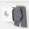 Conjunto Para Bebé Blusa+pantalon+sueter Mod.1574 Mayoral® Multicolor 12 Meses