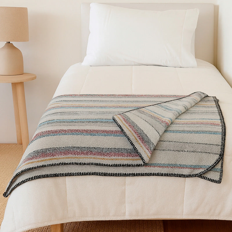 Frazada De Acrilico Afelpada Multiusos 1.20m X 1.50m Mod. Ac