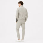 Conjunto Ligero Para Hombre Sudadera+pants Le2602 Roosevelt® Gris Lisa Ch