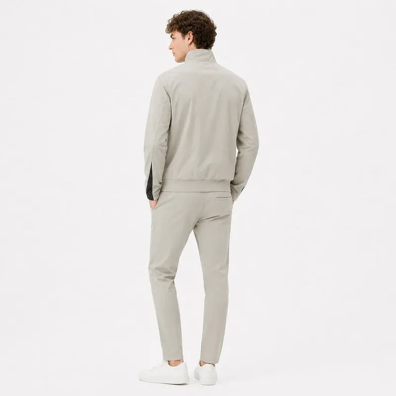 Conjunto Ligero Para Hombre Sudadera+pants Le2602 Roosevelt® Gris Lisa G