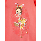 Blusa Casual Para Niña Mod.3001 Geranio Marca Mayoral® Geranio 3 Años