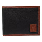 Cartera De Hombre Mod. B76-0020-1 Marca Polo Club ® Negro Liso