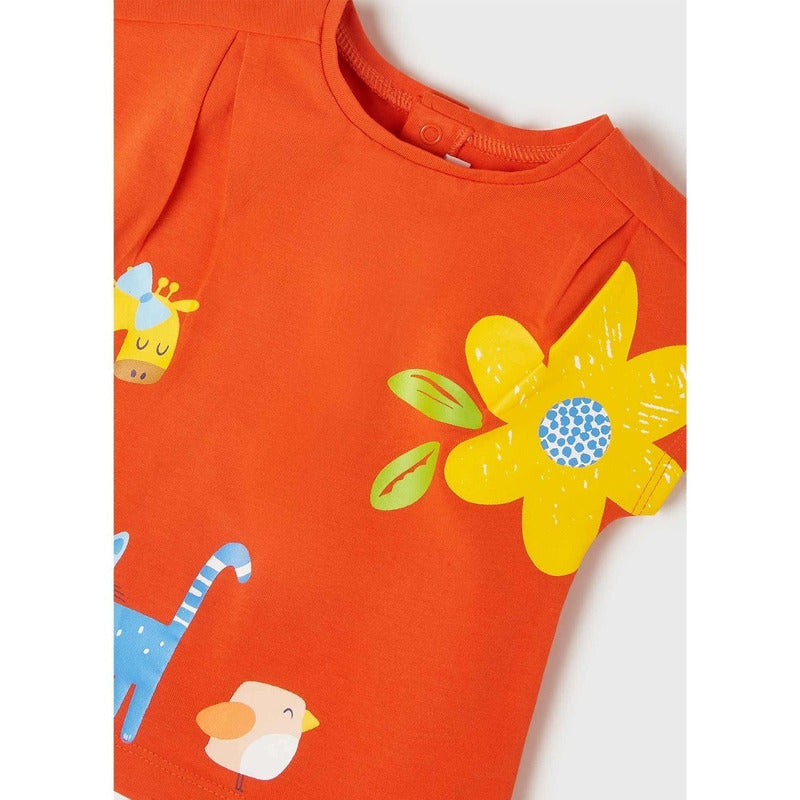 Blusa Con Estampado Para Niña Mod.1031 Marca Mayoral®