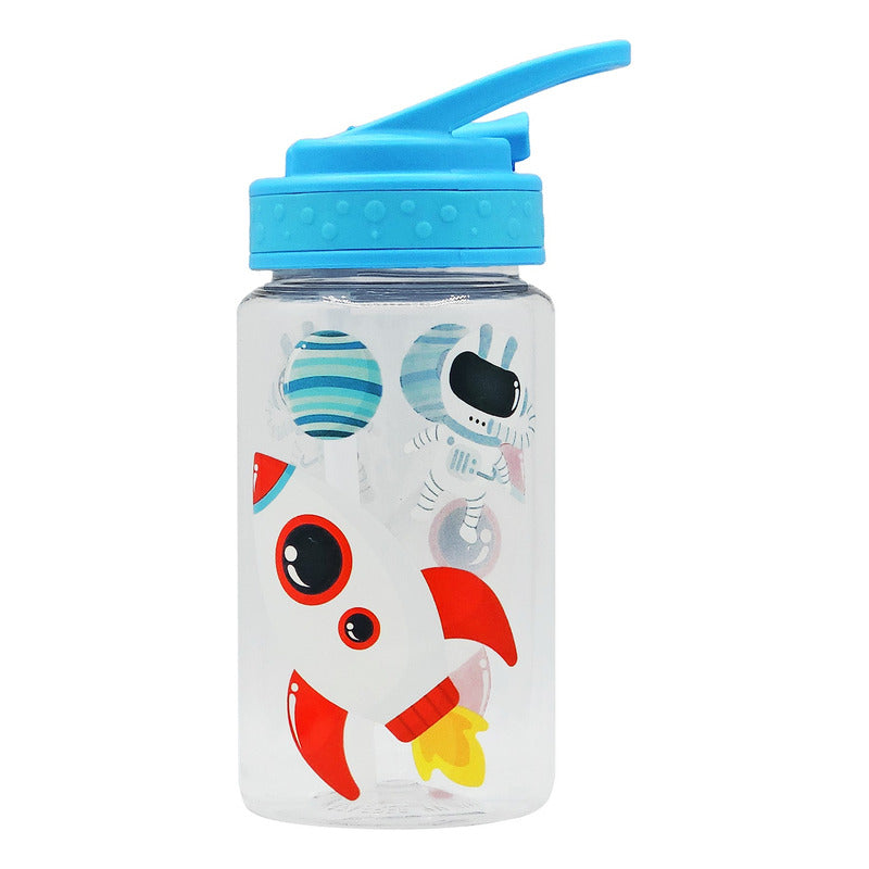 Botella De Agua 450 Ml Para Niños Diseños Divertidos
