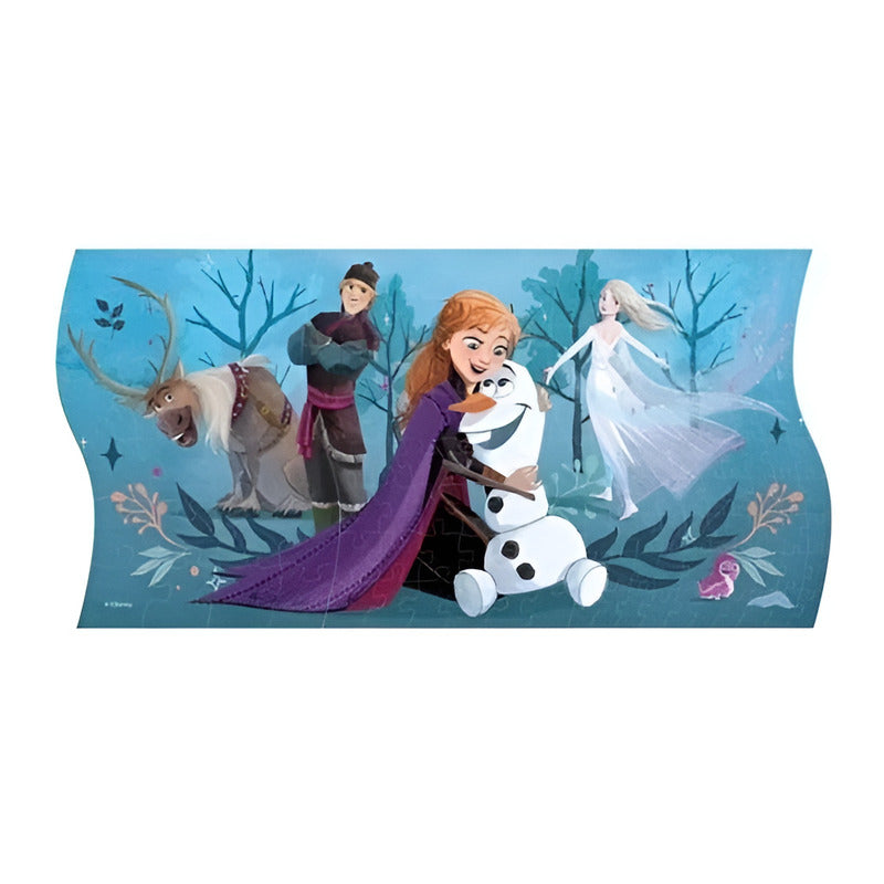 Rompecabezas Panoramico 3 En 1 De Frozen 2 Novelty