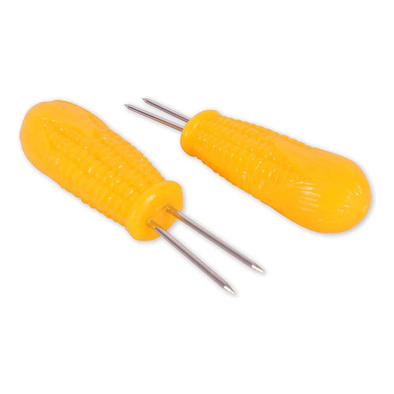 Tenedores Pinchos Para Elote 4pz Mod.259807 Metaltex® Naranja Claro