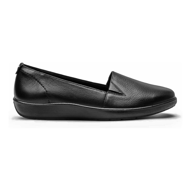 Zapato Plano Para Dama Mod.101905 Marca Flexi® Negro Lisa 25.5 Mx