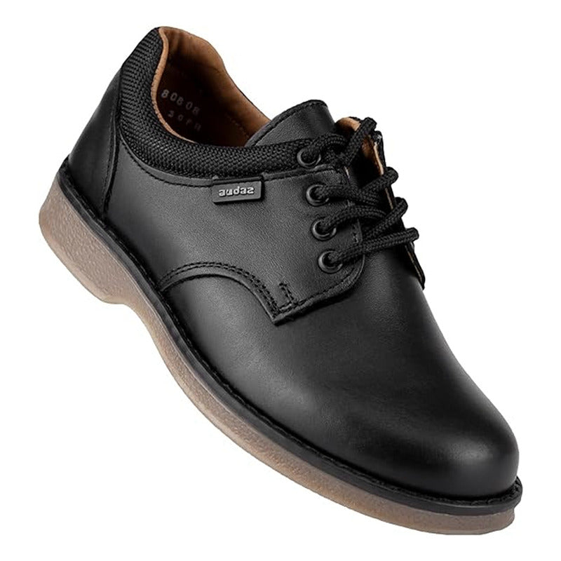 Zapato Escolar De Niño Mod.80808-a Marca Coqueta Y Audaz®