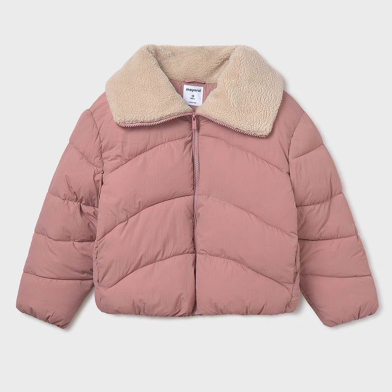 Chamarra Cuello Borrega Para Niña Mod.7437 Marca Mayoral®