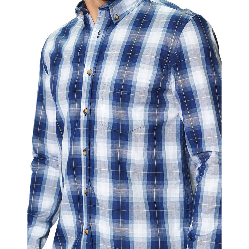 Camisa Para Hombre Regular Fit Mod. B45103 Marca Bobois®
