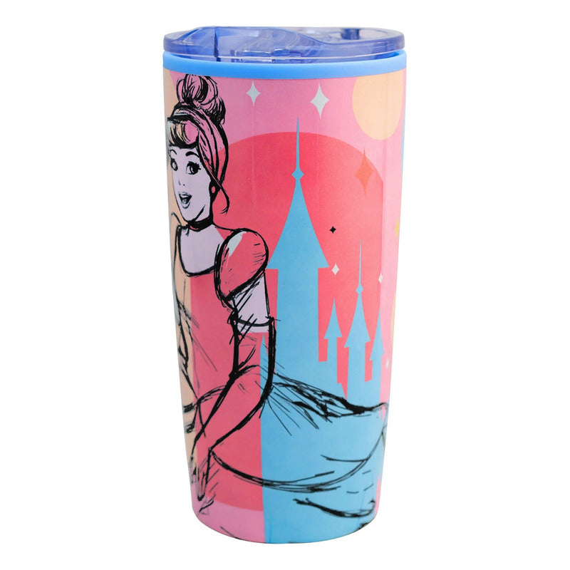 Vaso Termo Con Tapa 450ml Para Adulto Diseños Varios