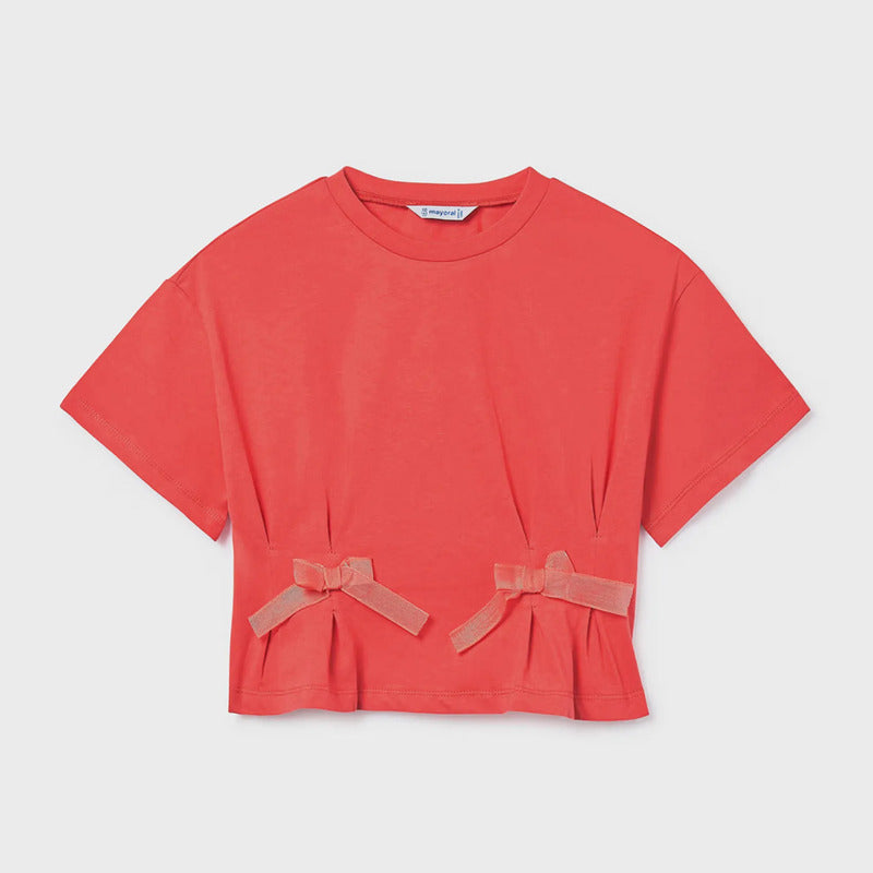 Blusa Holgada Juvenil Mod.6004 Marca Mayoral® Coral Lisa 18 Años