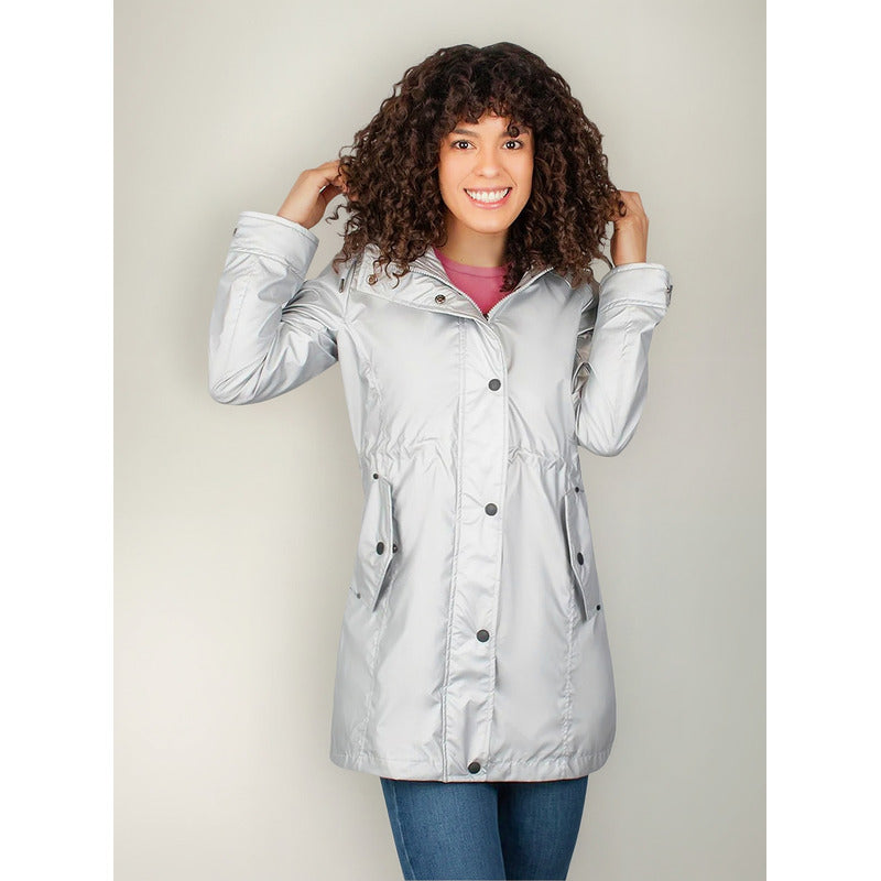 Chamarra Impermeable Para Dama M. Dw86-ny7007 Greenlander®