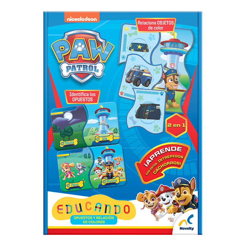 Juego De Mesa Educando Paw Patrol Jca-3961 Marca Novelty®