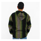 Suéter Poncho Canguro Artesanal Hoodie Acrilico Colores