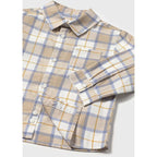 Camisa Casual Para Niño Mod.2109 Marca Mayoral® Cereal Geométrico 3 Años