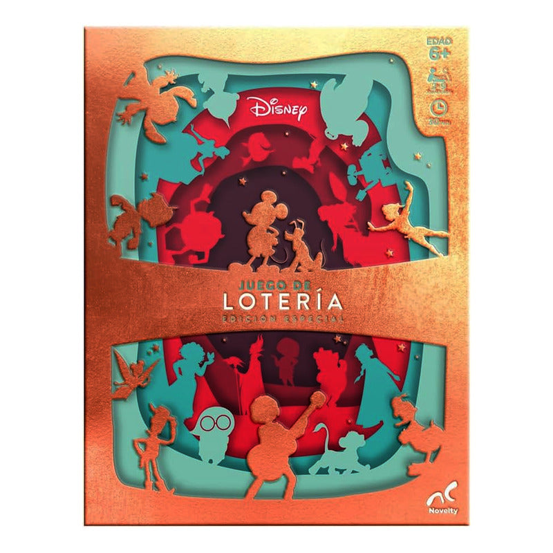 Lotería Edición Especial Disney Mod. Jca-4380 Marca Novelty®