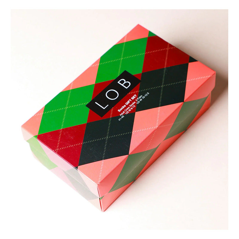 Calcetines Figuras 3pz Unisex/unitalla Marca Lob®