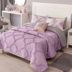 Set De Edredon Qs/mat Comforter 2.25x2.35m Marca Vianney®