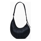 Bolso Asimétrico Mediano Para Mujer 25saxp05/2000 Desigual® Negro Rayas Níquel