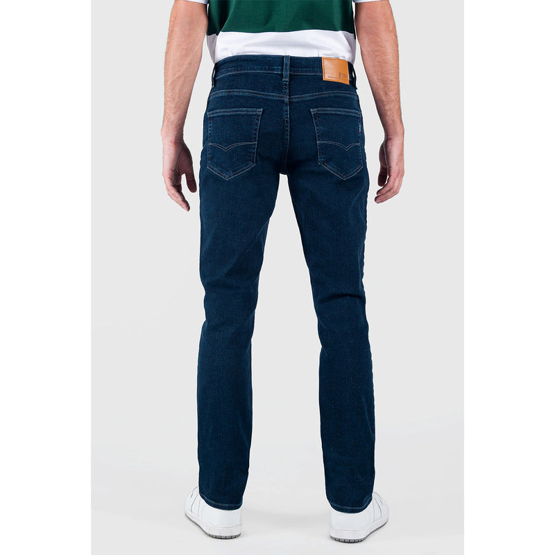 Pantalon Para Hombre Iron Slim Recto Casual Marca Oggi®
