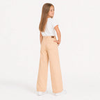 Pantalón Cómodo Para Niña Mod. Lkgap0401 Marca Losan® Coral Claro Lisa 9-10 Años