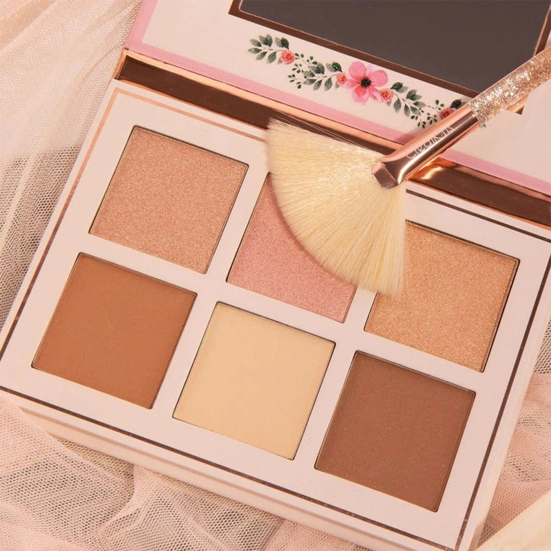 Contorno Iluminador Floral Bloom Beauty Creations Tono Del Iluminador Mixto