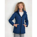 Chamarra Para Mujer Mod.dw89-pol7888 Marca Greenlander® Azul 1xg Lisa