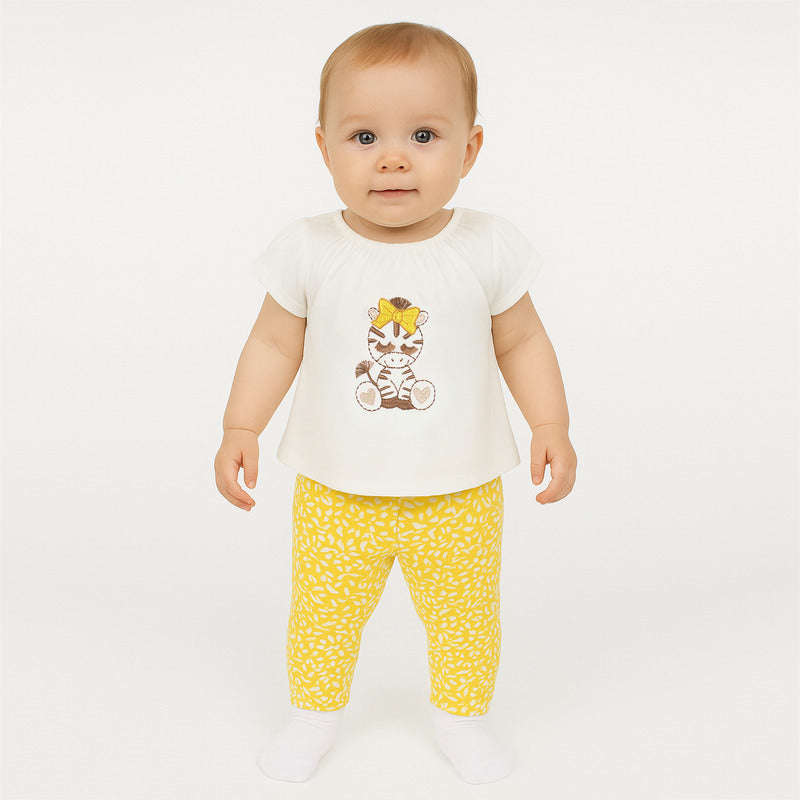 Conjunto Para Bebe Pantalón + Blusa Marca Mayoral®