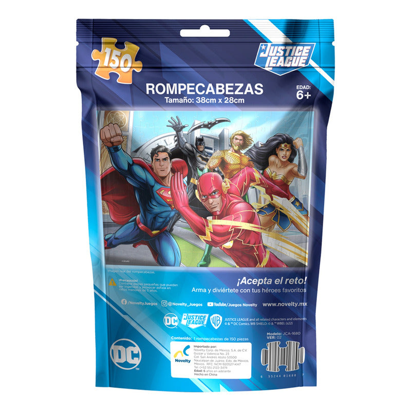 Rompecabezas Liga De La Justicia Jca-1680 Marca Novelty®