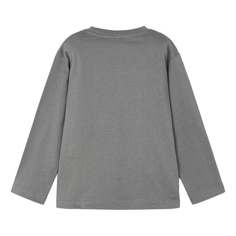 Playera De Niño Triceratops Fluorescente 4088 Marca Mayoral® Gris Triceratops 8 Años Lisa
