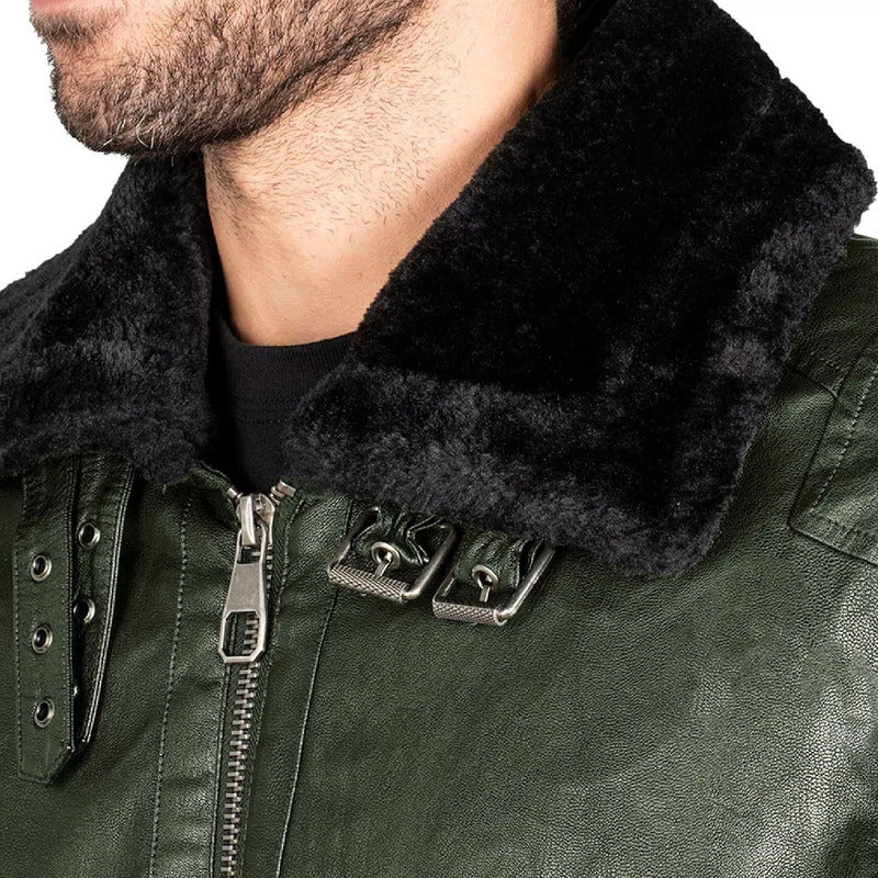 Chamarra De Hombre Mod. Cw83-vin8880a Marca Greenlander®