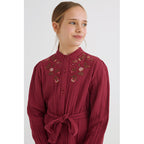 Vestido Cómodo Para Niña Mod.7941 Granate Marca Mayoral® Granate Liso 16 Años