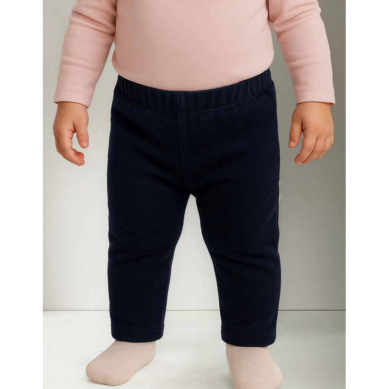 Pantalón Leggins Terciopelo Para Bebé Mod.2736 Mayoral® Marino Terciopelo 6 Meses