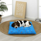 Tapete Estampado Y  Acolchado Transportadora Para Mascota