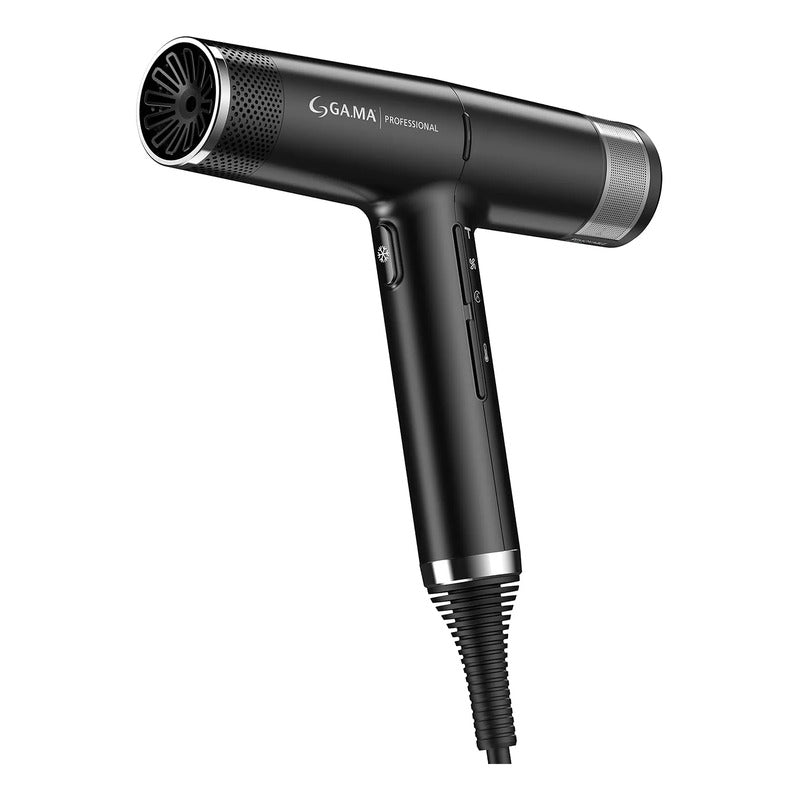 Secadora Profesional Iq2 Perfetto Con Base Ga.ma Italy® Negro