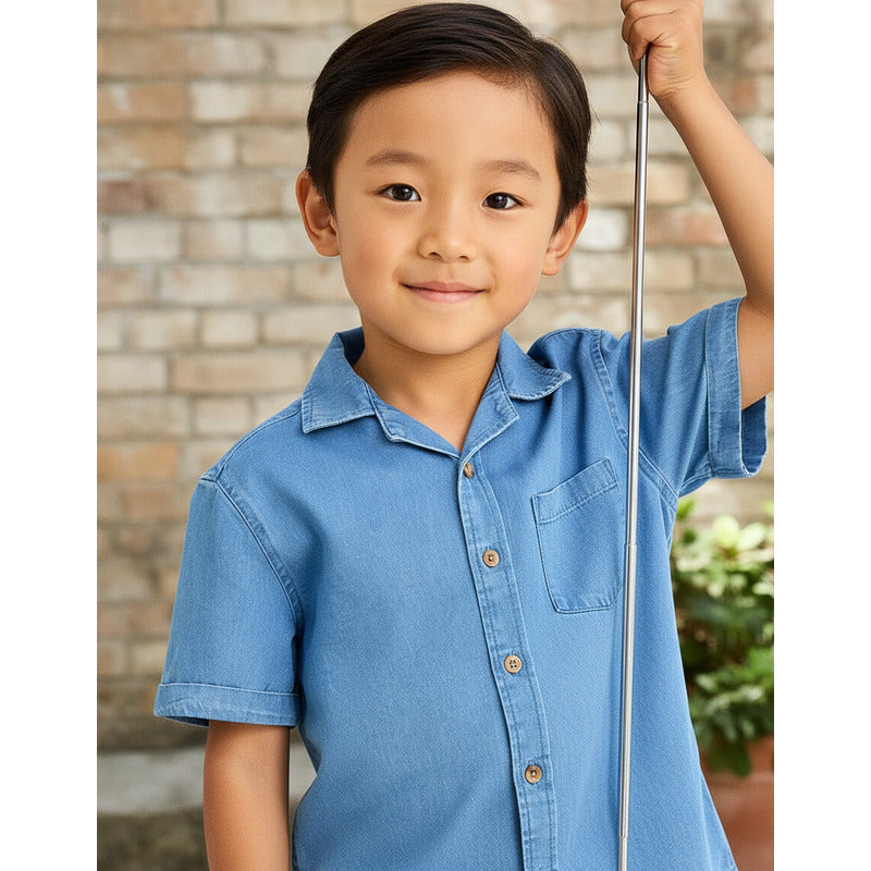 Camisa De Mezclilla Casual Para Niño 3116 Marca Mayoral®