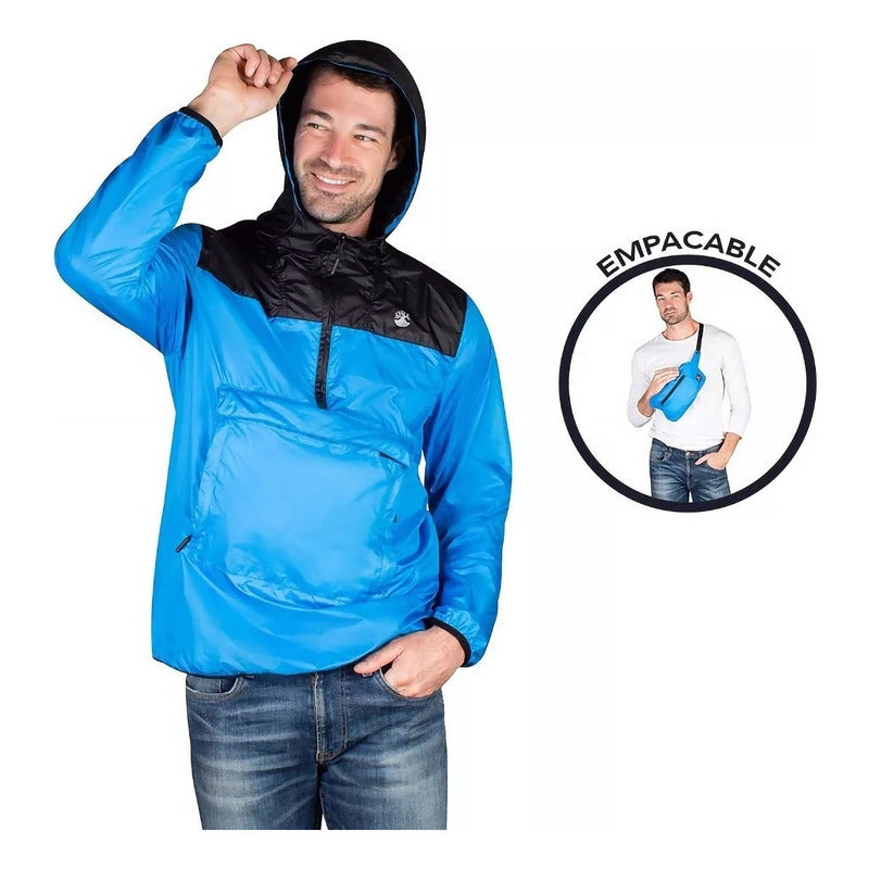 Chamarra Rompevientos Empacable Cw80 Marca Greenlander®