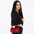 Bolso Pequeño Para Mujer 26sayp Marca Desigual® Rojo Lisa Níquel